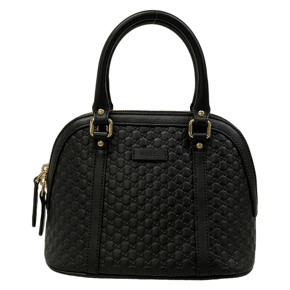 Gucci Micro Guccissima Black Leather #308126G98B